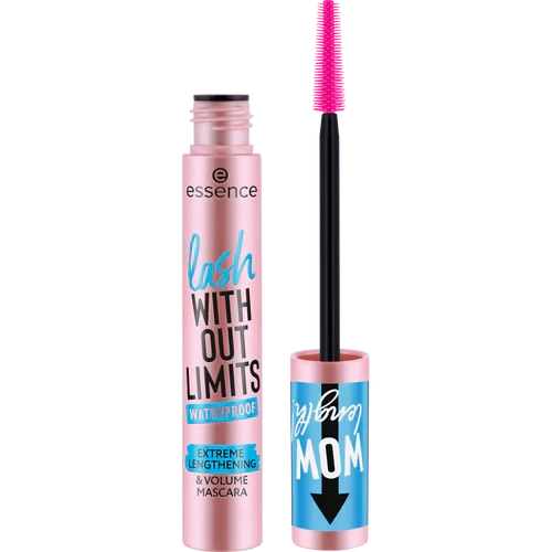 Essence Without Limits Waterproof Extreme Lengthening & Volume Mascara 03 Black 13ml