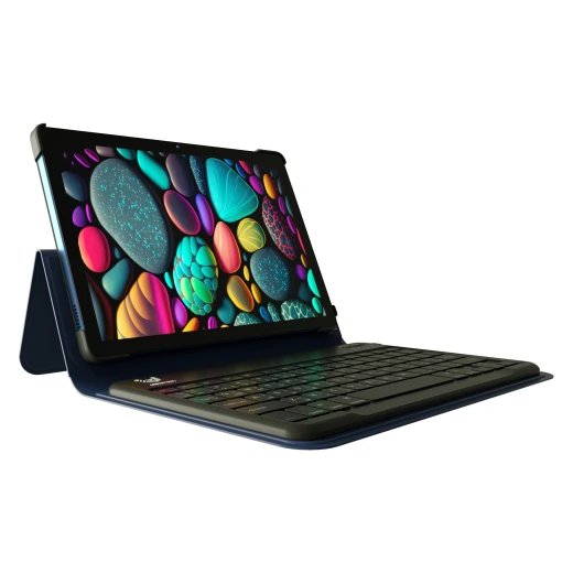 جهاز فيكوشا V-Z40Pro تابلت 10.1" أندرويد 13، 4G LTE 128GB روم | باور بانك P110، واقي شاشة، قلم نشط، لوحة مفاتيح وغطاء، بطاقة تعليمية الماهر، اشتراك IPTV 3 أشهر، قسيمة 10 دنانير أزرق - فيكوشا - Image 9