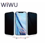 واقي شاشة وي وو iPrivacy HD مضاد للتجسس من الزجاج المقوى لأجهزة iPhone XR/11/12 - وي وُو