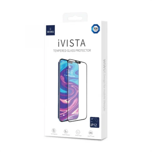 واقي شاشة زجاج مقوى وي وو iVista لهاتف iPhone 12 Pro Max مقاس 6.7 بوصة مقاوم للخدش - وي وُو - Image 4