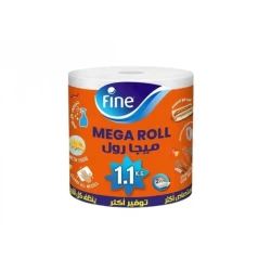 Fine Mega Roll 3-Ply Kitchen Paper Towels 1100g, Highly Absorbent, Durable