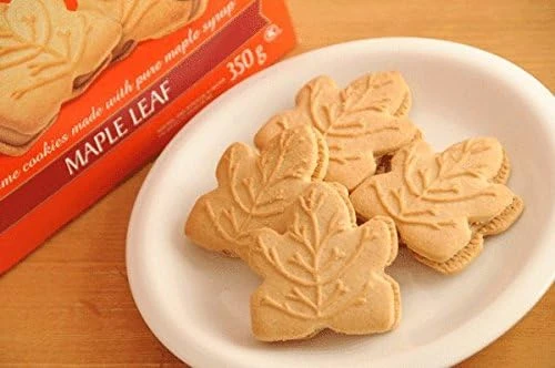 ليكلير سيلبريشن بسكويت ساندويتش على شكل ورقة قيقب فاخر 200 جرام - لي كلير - Image 4