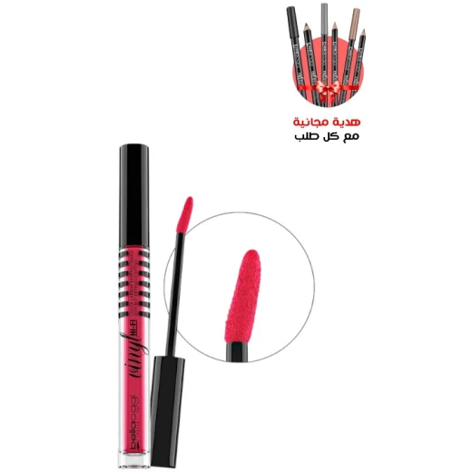 Bellaoggi Matte Liquid Lipstick Number 003 Long Lasting with Arrow Applicator for Women