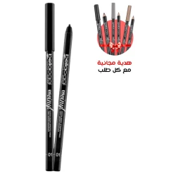Note Gel Liner No01 Black 4.5g Eyeliner Waterproof Long Lasting Precision Application for Flawless Eye Makeup, Ideal for Sensitive Eyes, Achieve Intense Definition