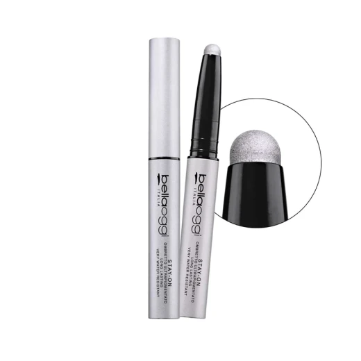 Bellaoggi Stay On Light Grey Eyeshadow Long Lasting Eye Makeup for All Skin Types - Bellaoggi - Image 2