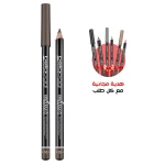 Bellaoggi Oily Eyeliner 010 Intense Color Long Lasting for Sensitive Eyes Precise Application Makeup Kit - Bellaoggi