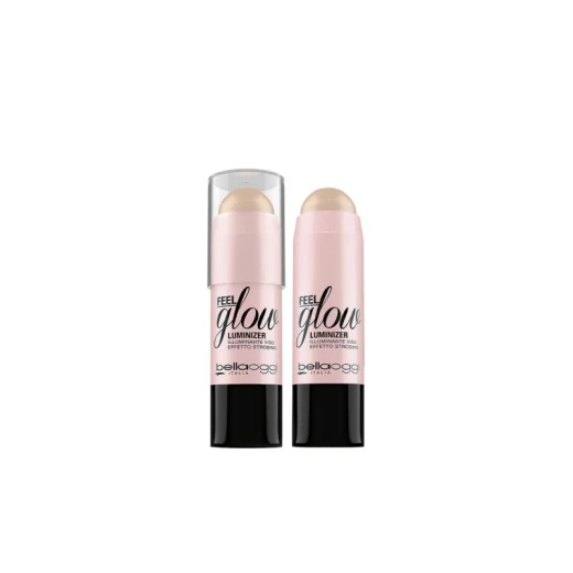 Bellaoggi Feel Glow Beige 001 Highlighter with Avocado Oil for Radiant Skin 2024 Makeup - Bellaoggi - Image 2