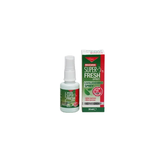 Rozana Fresh Mouth Spray, Green, 100 ml