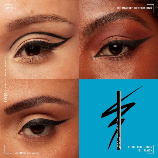 قلم تحديد العيون ابيك انك من ان واي اكس بروفيشنال ميك اب  - Nyx professional makeup - Image 3
