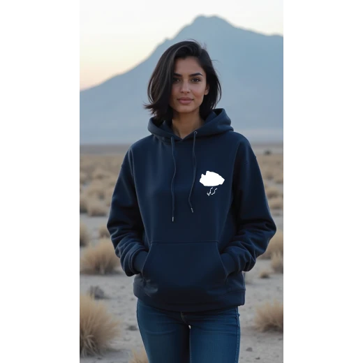 هودي كحلي، أكس أكس لارج، تصميم كركي، إلهام ثقافي وفني، مريح، أنيق، مناسب للارتداء اليومي للجنسين من ديزاينلس