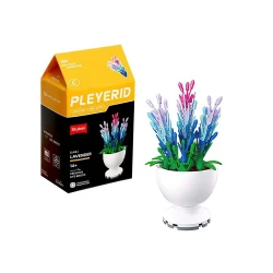 Sluban Flowers Daisy M38-B1077- C Building Block Set, Spring Flowers, Decorative, Compatible