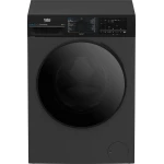 Beko 7kg Wash 4kg Dry Washer Dryer Black Freestanding Quiet 1200rpm BM3WFT412400BS - Beko
