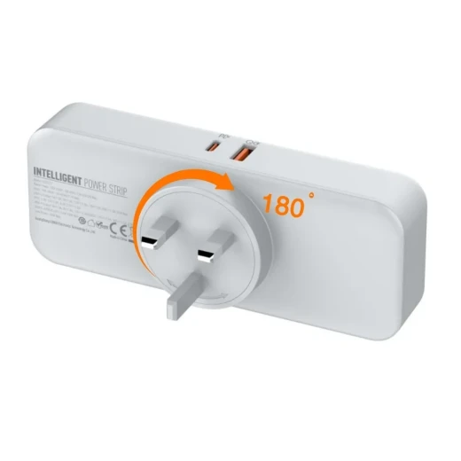 شريط طاقة LDNIO SC3317 محمول 3 منافذ تيار متردد 2 منفذ USB شحن سريع 30 واط - إل دي إن آي أو - Image 8