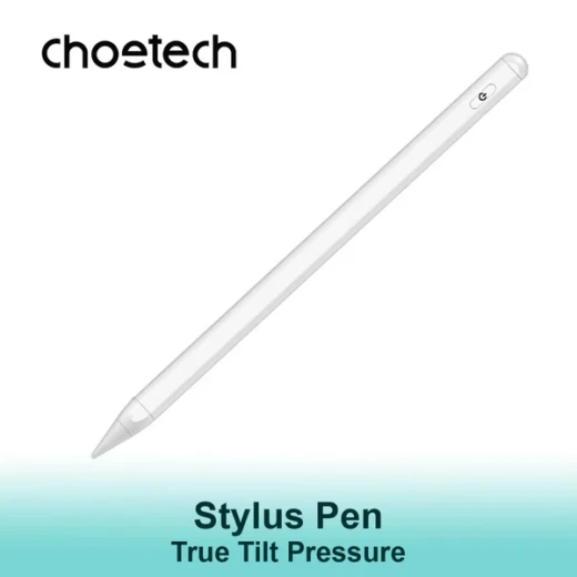 قلم Choetech سعوي لجهاز iPad نشط أبيض HG04، تجربة كتابة سلسة قلم Choetech سعوي لجهاز iPad نشط أبيض HG04، تجربة كتابة سلسة