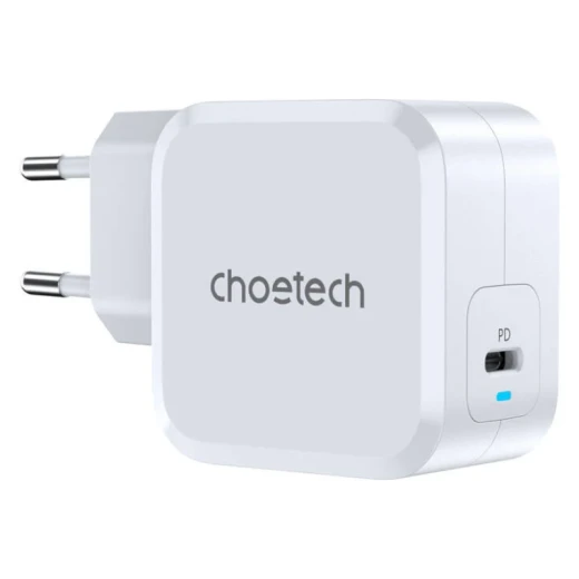 Choetech 45W GaN USB C Wall Charger Fast Charging Black Color Power Delivery 3.0 Compatible with iPhone 15/14/13/12/11 Pro Max, Samsung Galaxy S23/S22/S21, and More Devices PD8007 - Choetech - Image 2