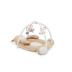 حصيرة لعب مبطنة فاخرة من Mothercare Little and Loved مع أقواس وألعاب ناعمة وميزات حسية