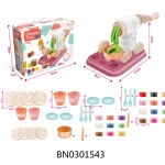 مجموعة عجينة الصلصال لصنع النودلز والوجبات السريعة DIY (677-2) - 33 قطعة للعب الإبداعي والمحاكاة - ماي دولي