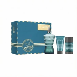 Jean Paul Gaultier Le Male Gift Set for Men, EDT 125ml, Deodorant Stick 75ml, After Shave 50ml