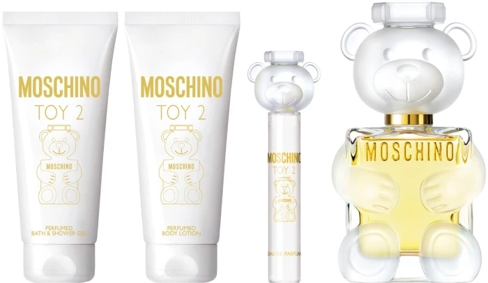Moschino Toy 2 Eau de Parfum Set for Women 100ml, 10ml, Body Lotion, Shower Gel - Moschino