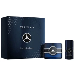 Mercedes-Benz Sign Eau De Parfum 100ml and Deodorant Stick 75g Gift Set For Men