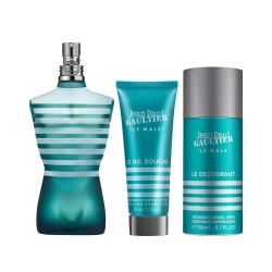 Jean Paul Gaultier Le Male Men's Fragrance Set EDT 125ml, Shower Gel 75ml, Deodorant 150ml