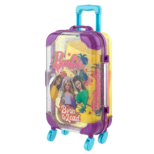 Barbie Mini Styling Case Fashion Design Set Assorted : Includes 10+ Accessories, Customizable Styles, Portable Case for On the Go Fun, Perfect Gift for Girls Ages 3+ Enhances Creativity - Barbie - Image 4