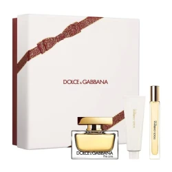 مجموعة عطور دولتشي آند غابانا ذا ون للنساء 3 قطع بخاخ ماء عطر ولوشن للجسم