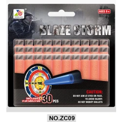 Blaze Storm Soft Bullet Refill Pack 30 Pieces ZC11 Toy Gun Accessories