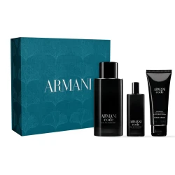 Giorgio Armani Code Eau de Toilette Gift Set for Men: Includes 75ml and 15ml Bottles, Perfect for Gifting and Travel, Classic Scent