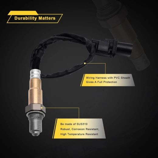 طقم مقياس نسبة الهواء/الوقود AEM X-Series Wideband UEGO، إطار أسود، واجهة سوداء، 2 1/16 بوصة - ايه اي ام - Image 5
