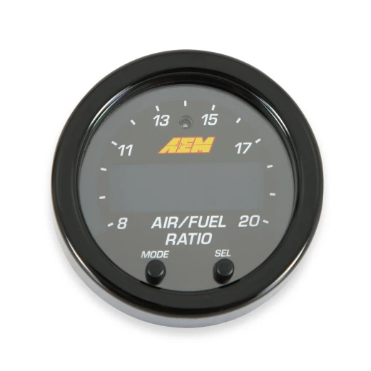 طقم مقياس نسبة الهواء/الوقود AEM X-Series Wideband UEGO، إطار أسود، واجهة سوداء، 2 1/16 بوصة طقم مقياس نسبة الهواء/الوقود AEM X-Series Wideband UEGO، إطار أسود، واجهة سوداء، 2 1/16 بوصة