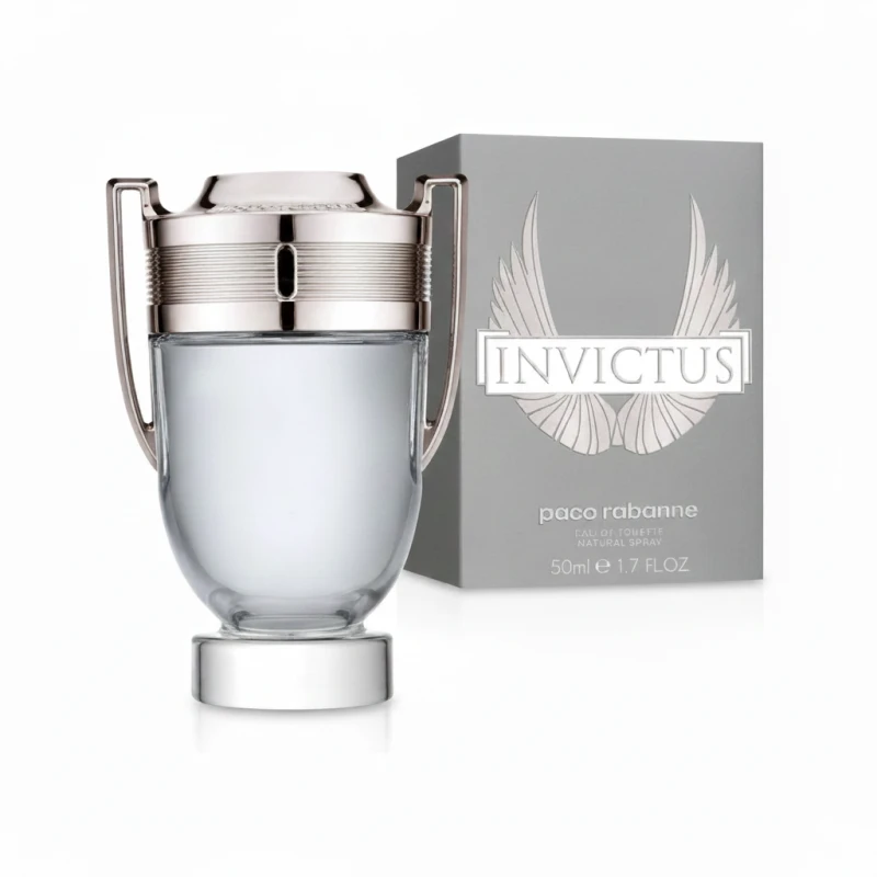 Paco Rabanne Invictus Eau de Toilette 50ml Men's Fragrance Woody Aquatic Scent - Paco Rabanne