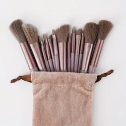 Professional Makeup Brush Set 13 Piece Face Brushes Foundation Blush Eyeshadow