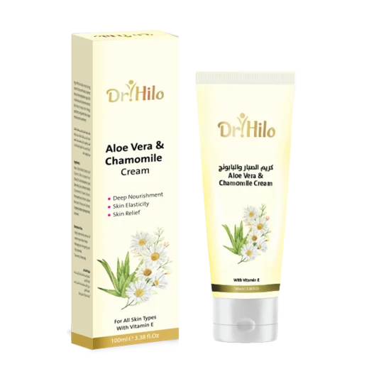 Dr.Hilo Aloe Vera and Chamomile Cream 100ml, Deep Moisturizing for Sensitive Skin Dr.Hilo Aloe Vera and Chamomile Cream 100ml, Deep Moisturizing for Sensitive Skin