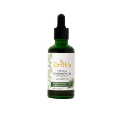 Dr. Hilo Rosemary Hair Oil 50ml, Stimulates scalp circulation, strengthens follicles, promotes hair growth, reduces hair fall, repairs damage, prevents dryness, delays graying