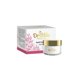 Dr. Hilo Premium Night Cream with Frankincense and Rose 30ml, Hydrating and Anti-Aging
