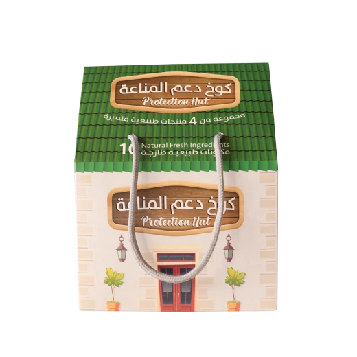 مجموعة الحماية، تتضمن 4 منتجات: عسل لتقوية المناعة 250 غرام، قطرات البروبوليس 35 مل، زيت حبة البركة 50 مل، خل طبيعي من الثوم والتفاح والزنجبيل 100 مل. يدعم المناعة، ويخفف من أعراض الإنفلونزا، ويعزز الطاقة الذهنية والبدنية من مياسم - مياسم - Image 2