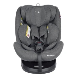 Cozy N Safe Apollo i-Size 360° Car Seat, Rotating, Moon Grey, Birth to 12 Years