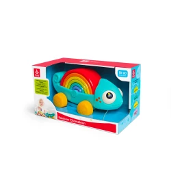 Hola Baby Rainbow Chameleon Toddler Toy, 18-24 Months, Sensory Play