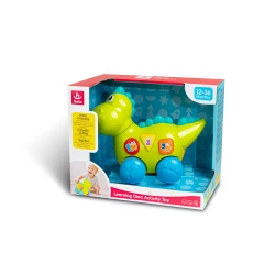 Hola Dumel Discovery Smart Dino Interactive Toy, Educational Learning, Multi-Directional Movement, 12M+