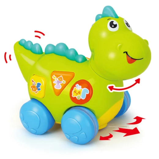 Hola Dumel Discovery Smart Dino Interactive Toy, Educational Learning, Multi-Directional Movement, 12M+ - Hola - Image 3