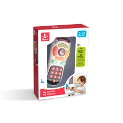 Hola Toys Interactive Baby Remote Control Toy with Lights and Sounds