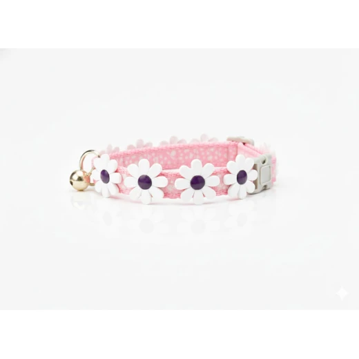 Adjustable Cat Collar with Safety Bell Adjustable Cat Collar with Safety Bell