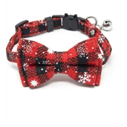 Adjustable Cat Collar with Safety Bell
