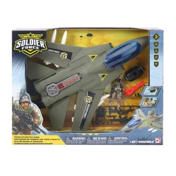 Chap Mei Stealth Battle Wing Playset Action Figure Jet Fighter Toy