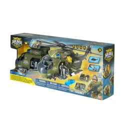 Chap Mei Soldier Force L&S Air Command Combat Copter Playset, Military Action Figures, Outdoor Toy