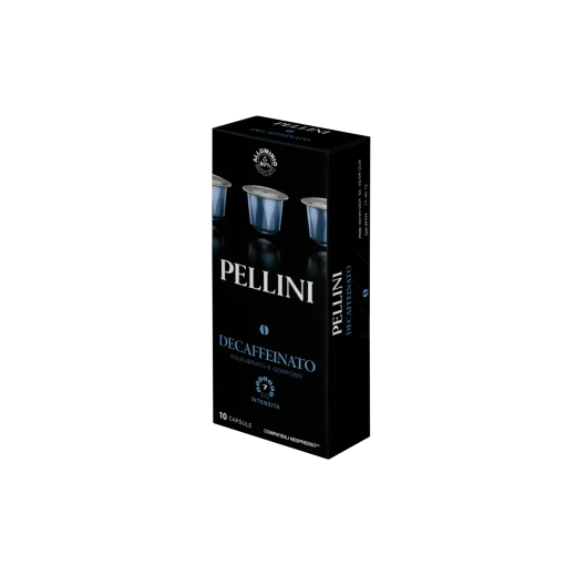 Pellini Decaffeinato Coffee Capsules 10 Count Pack, Rich Flavor, Compatible with Nespresso Machines - Pellini - Image 2