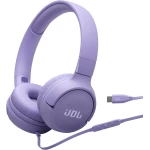 سماعات أذن JBL Tune 520C سلكية بمنفذ USB-C صوت عالي الدقة