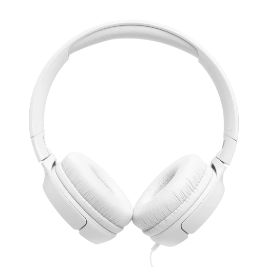 سماعات أذن JBL Tune 520C سلكية عبر USB-C، صوت عالي الدقة، أبيض - Image 4