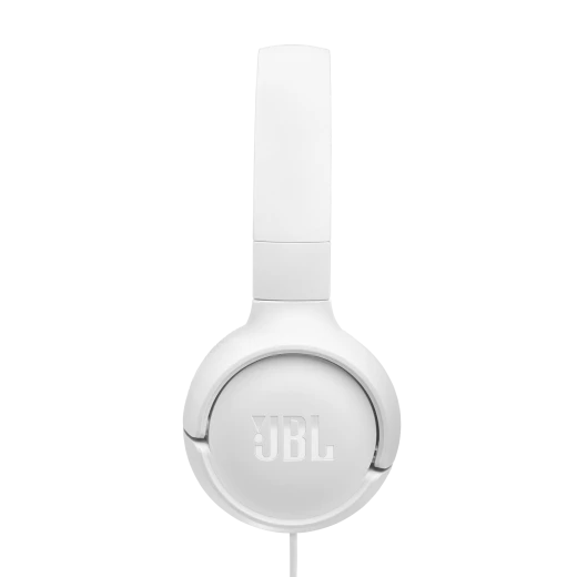 سماعات أذن JBL Tune 520C سلكية عبر USB-C، صوت عالي الدقة، أبيض - Image 2